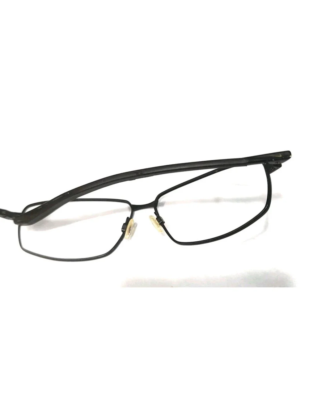 Nike Pivot Six 809 No Lenses Black Metal Rectangle Sunglasses Frame